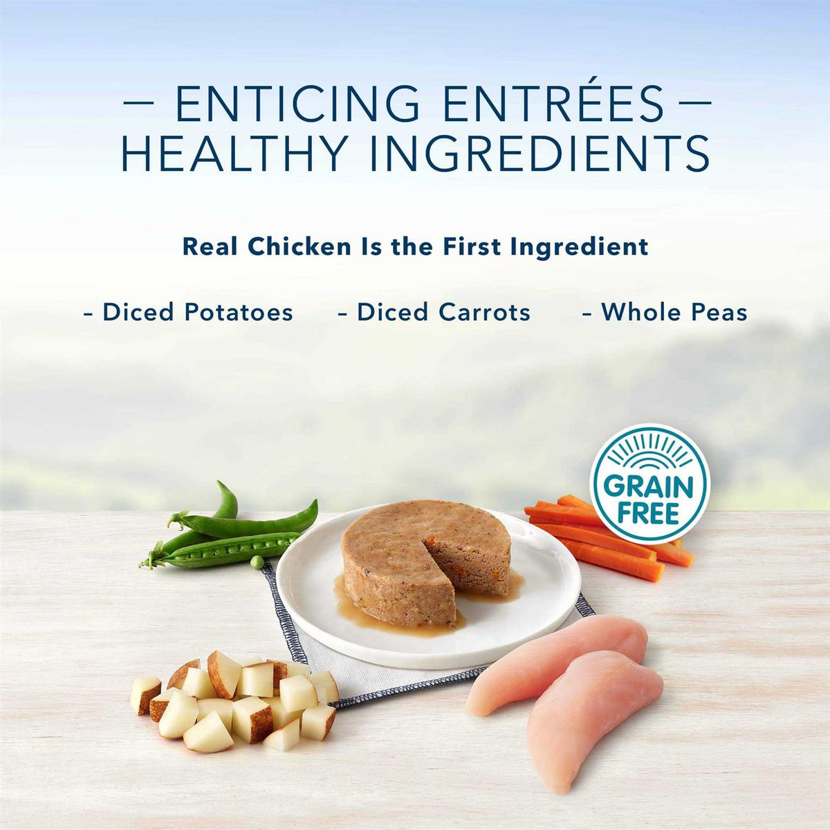 Grilled Chicken Flavor Pate Small Breed Dog Food E274