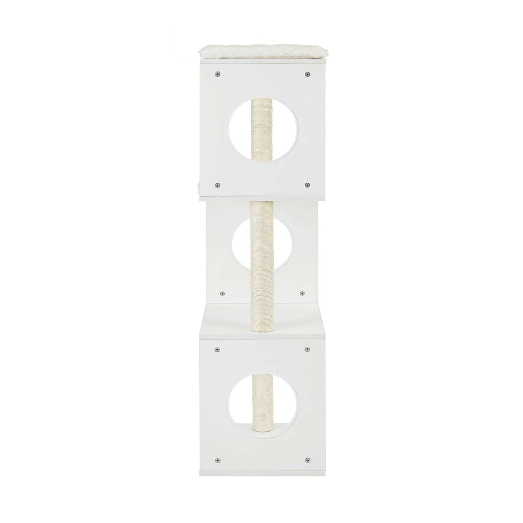 White Cat Tree U7208