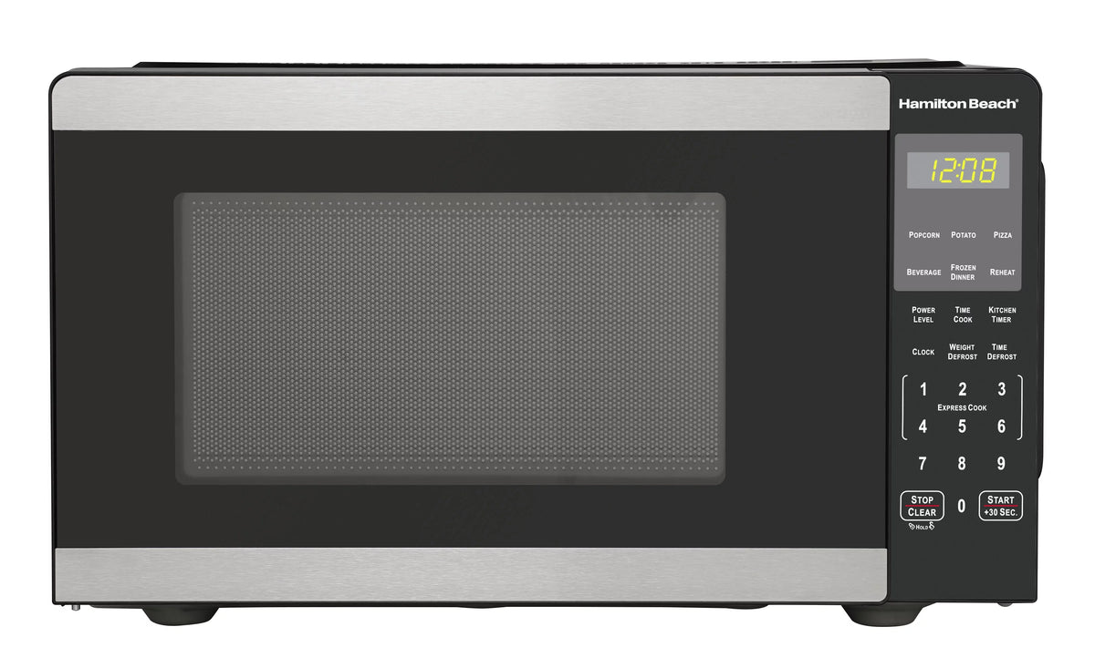 0.9 Cu ft 900 Watts Stainless Steel Countertop Microwave Oven W97579