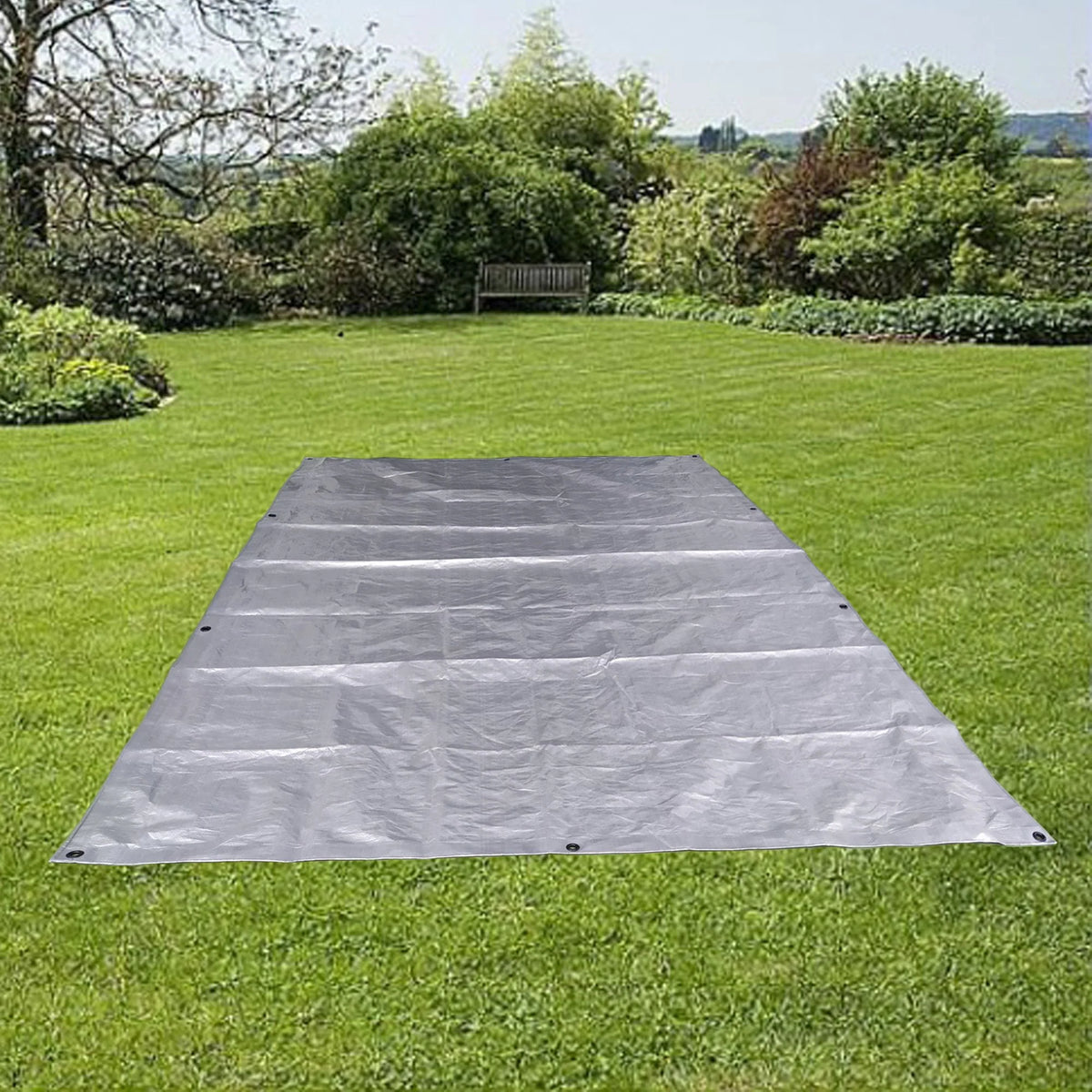 Weather Resistant 6 x 8 ft Polyethylene Tarp G66750