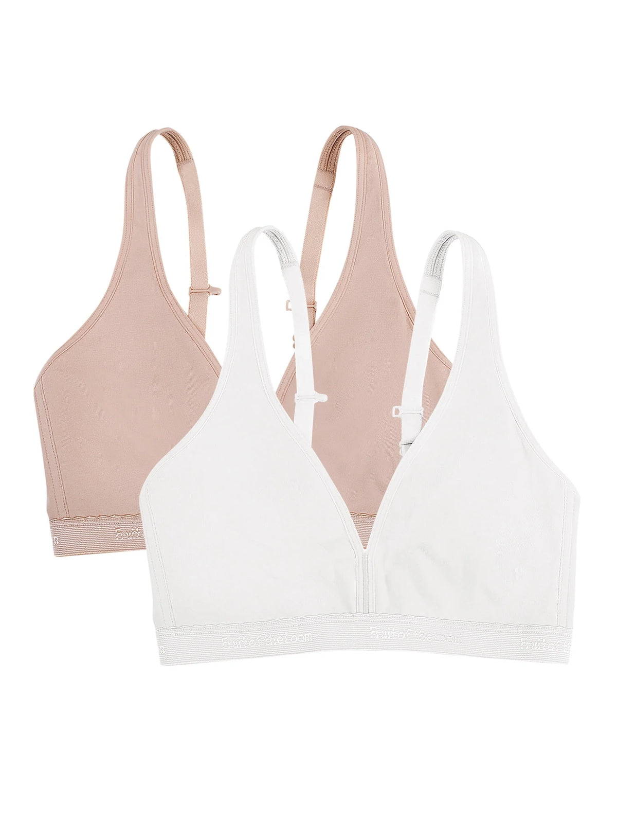 Cotton Wirefree Bralette 2-pack K63180
