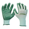 Nitrile-Dipped Gardening Gloves, 3-Pair, Small/Medium Y90862