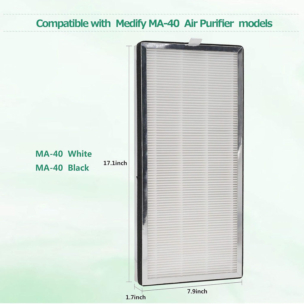 2 Pack H13 True HEPA Replacement Filter V3066