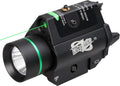 800 Lumen Tactical Weapon Mount Light with Green/Red Beam and White LED Combo Flashlight P97579
