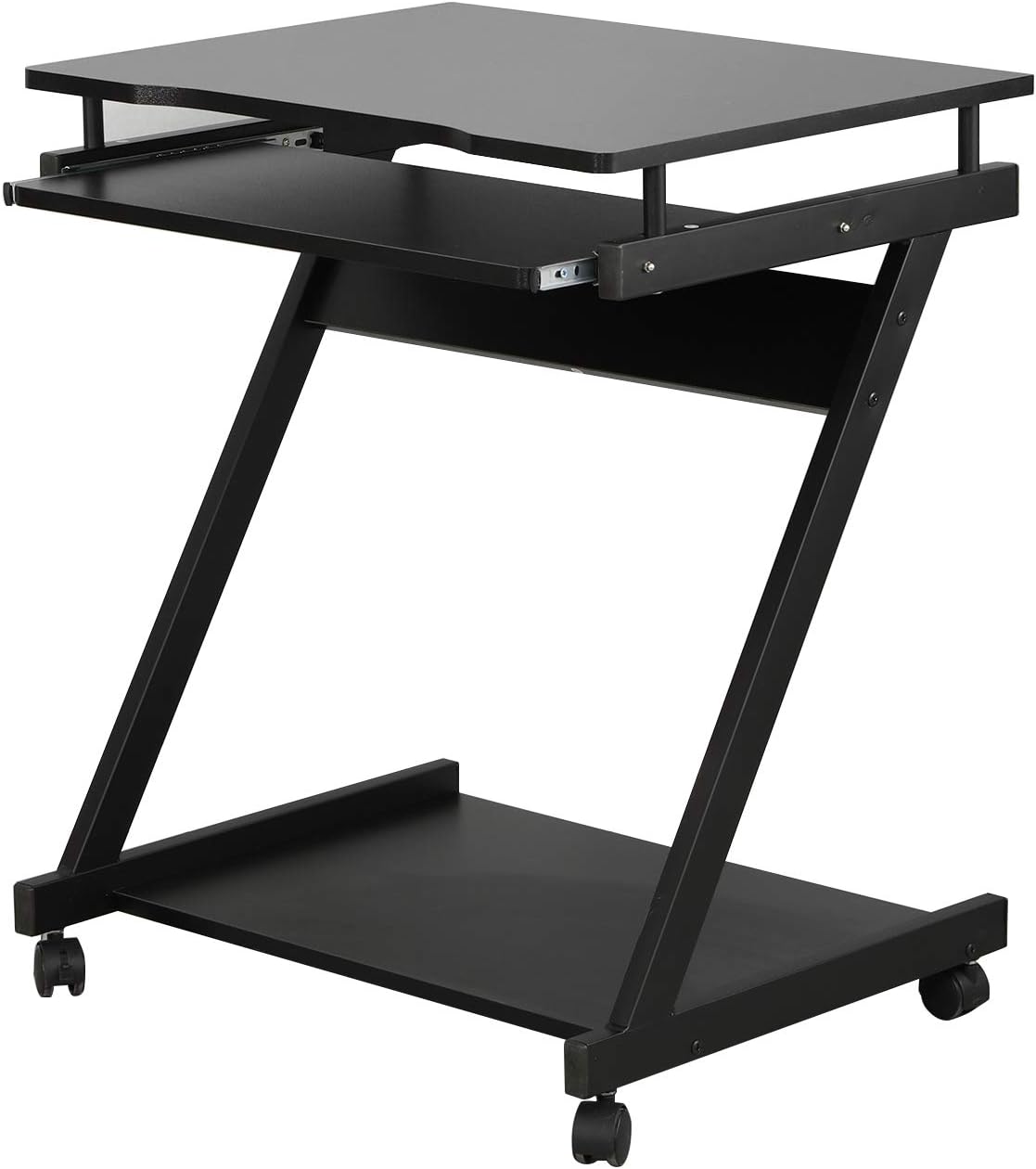 Mobile Laptop Cart with Keyboard Tray Q49972