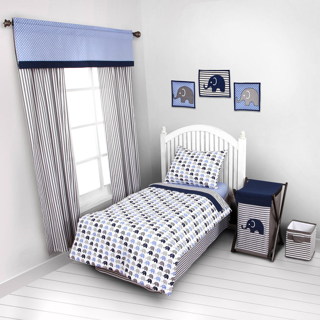 4 PC Toddler Bedding Set J877