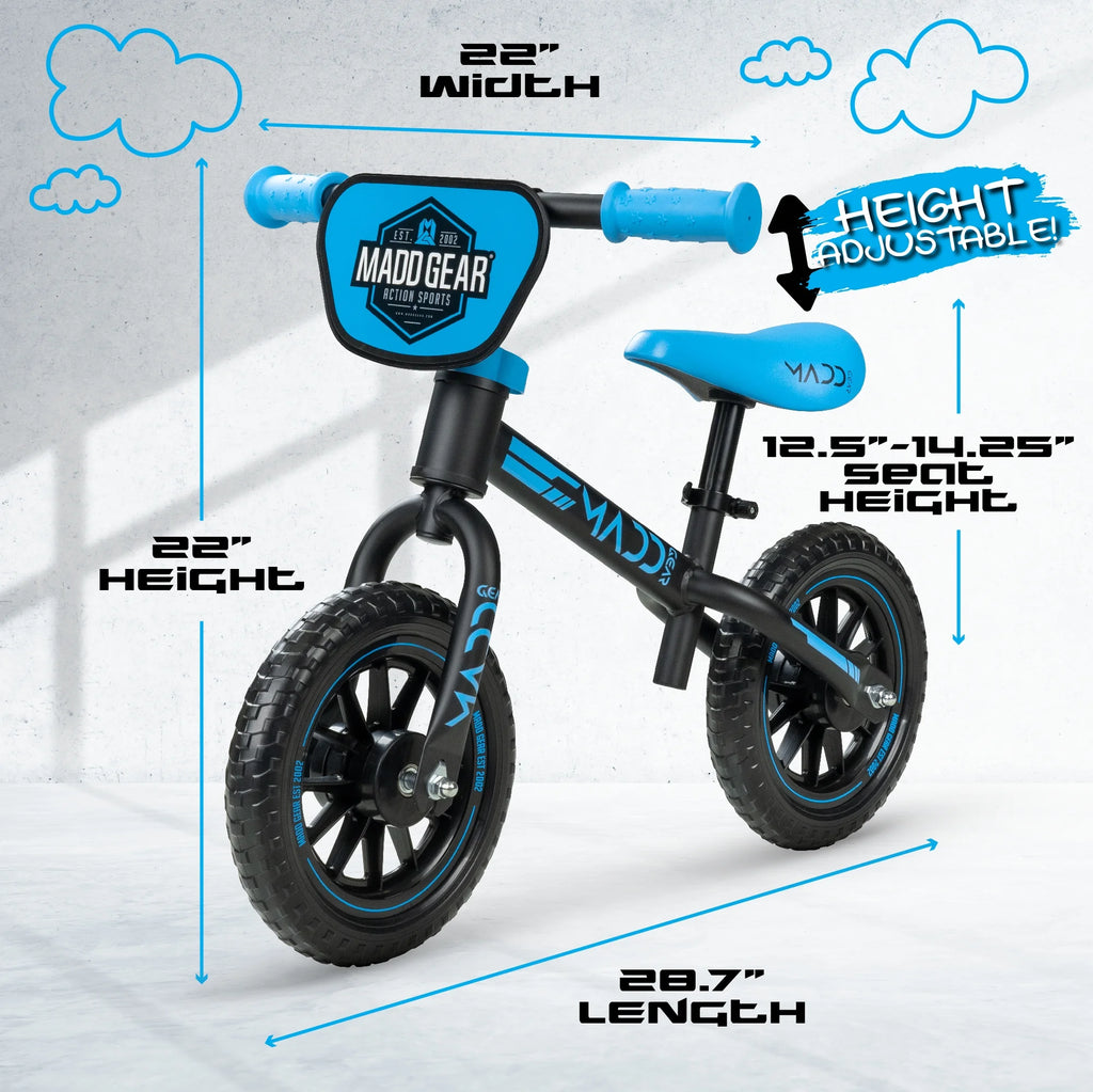 10-inch Toddlers Balance Bike G36801