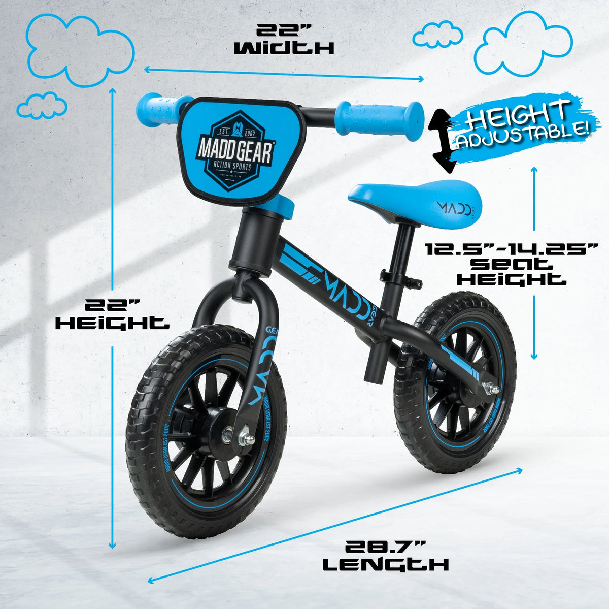 10-inch Toddlers Balance Bike G36801