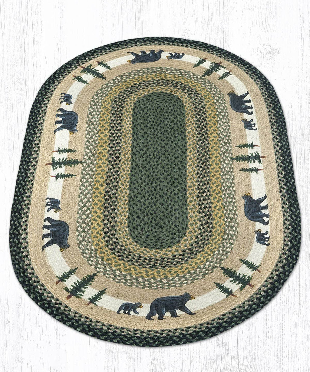3 x 5 ft. Jute Oval Patch V3589