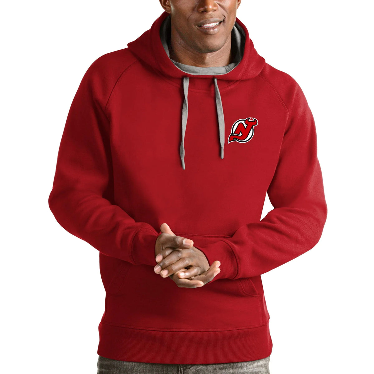 Red Pullover Hoodie O747