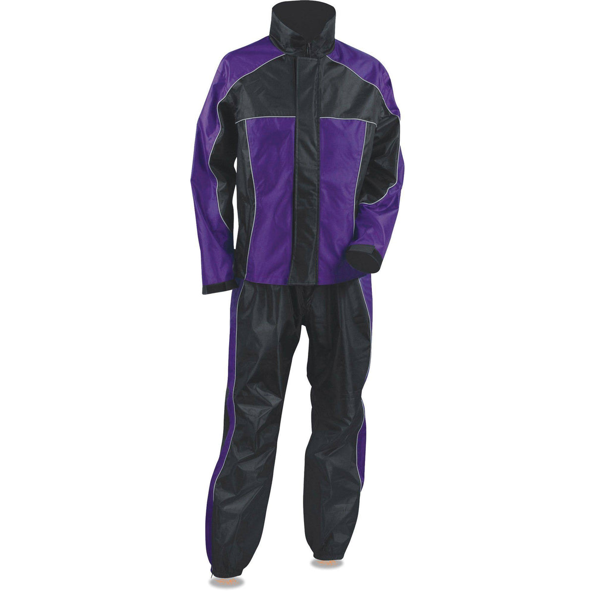 Purple Black Water Proof Rain Suit K82850