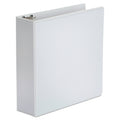 White 3" Round Ring View Binder 6/pk P140