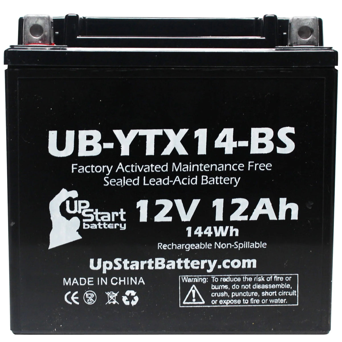 12V 12Ah Sealed AGM Motorcycle Battery T953