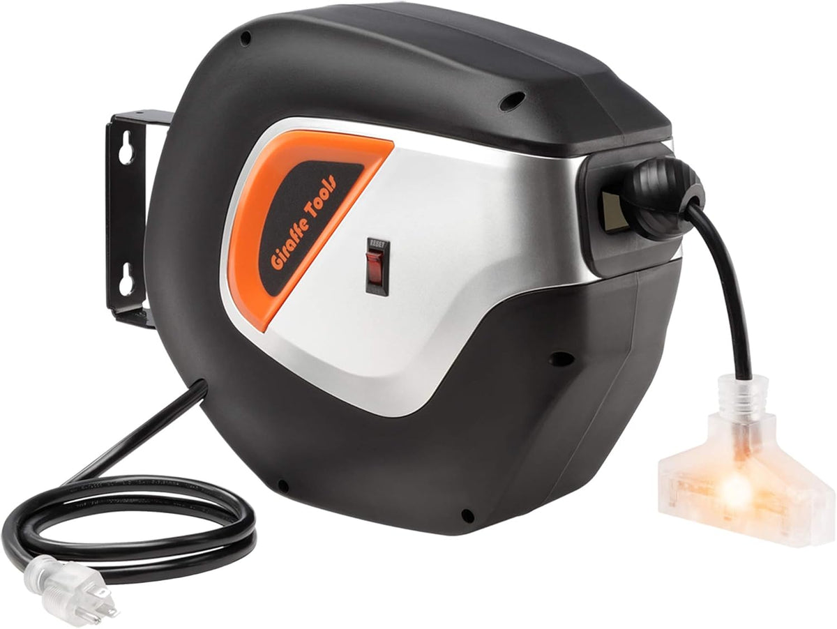 40FT Retractable Extension Cord Reel T92041