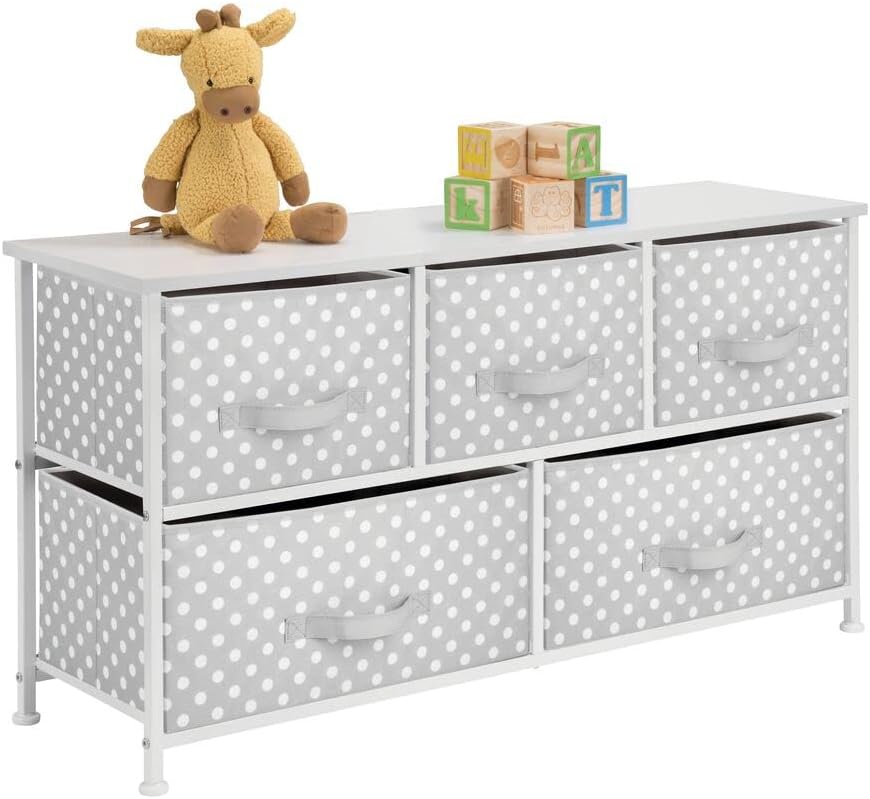 5 Removable Fabric Drawers Dresser G860710