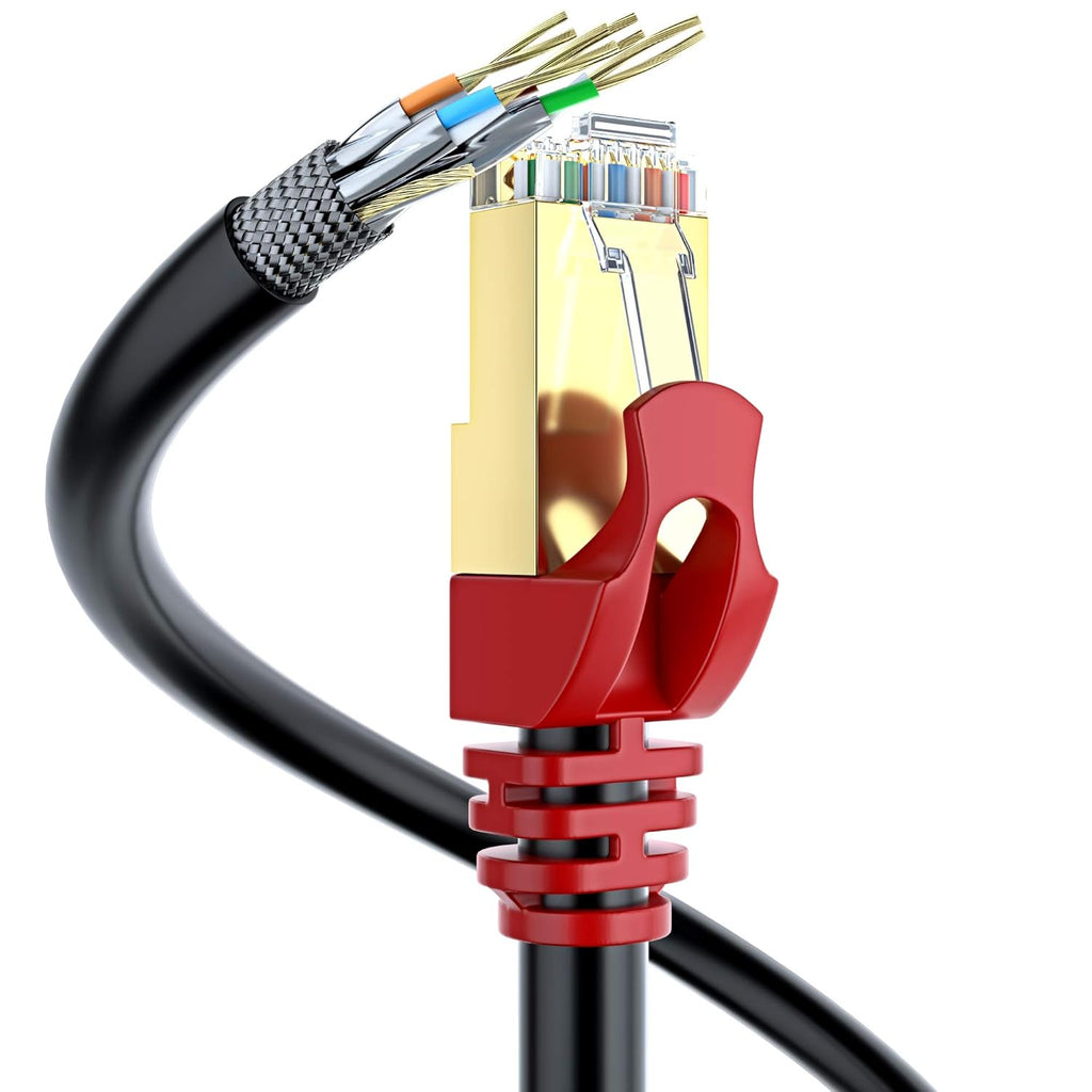 Cat7 Outdoor Ethernet Cable 250 Foot Waterproof X97209