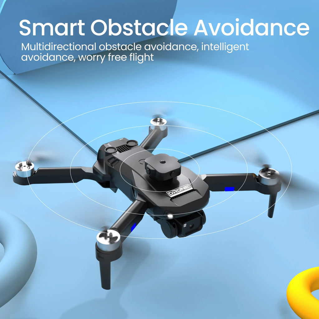 6K HD Camera Drone with 3 Batteries Black M395