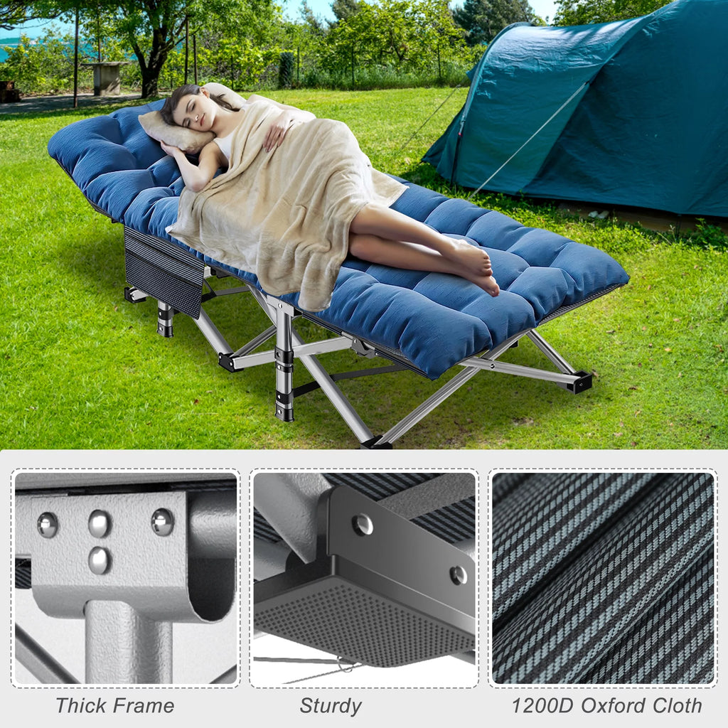 Folding Camping Cot with Carry Bag F5773