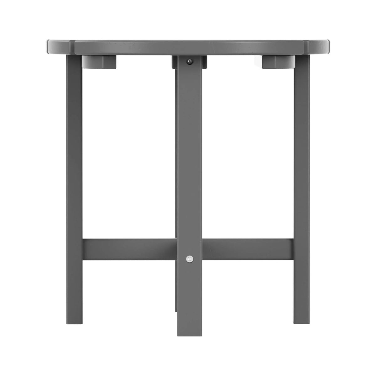 18 Inch Round Plastic Outdoor Patio Side Table T612