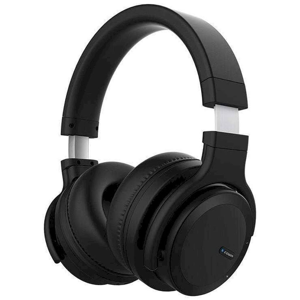 Black Active Noise Cancelling Bluetooth Headphones with Microphone N535566