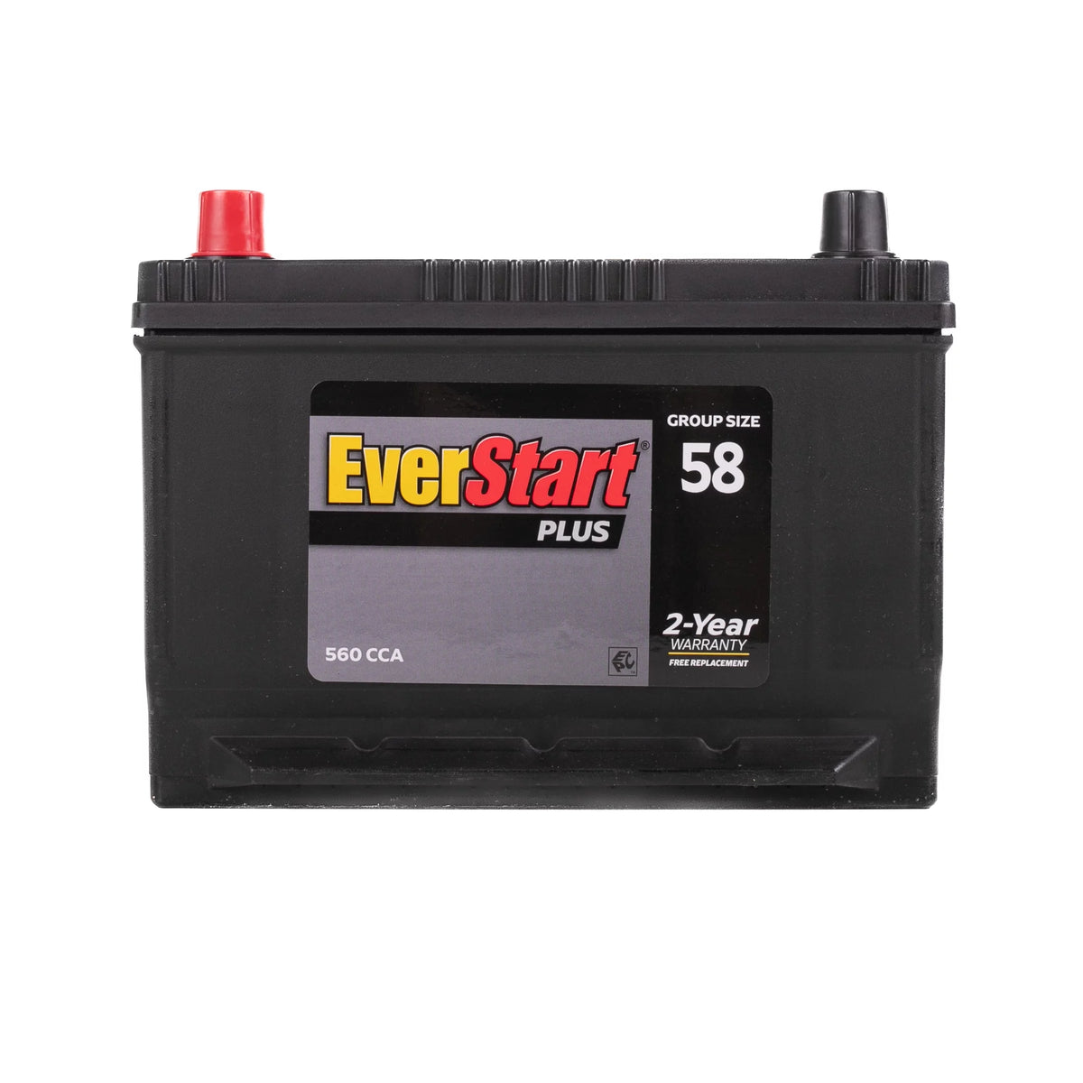 Lead Acid Automotive Battery Group Size 58 12 Volt 550 CCA D33646