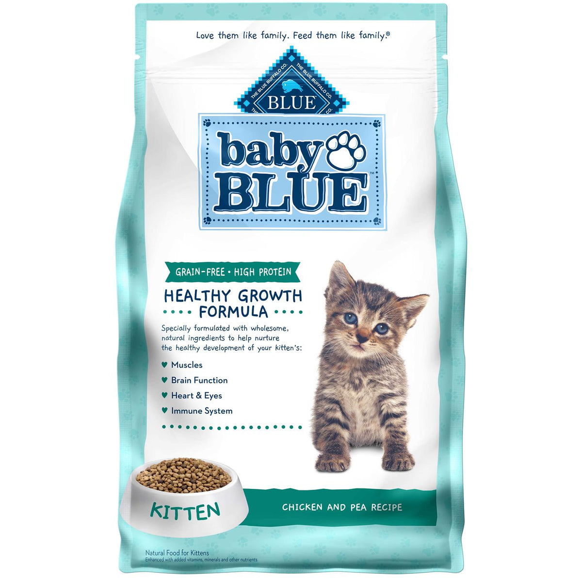 High Protein Natural Dry Kitten Food E173103