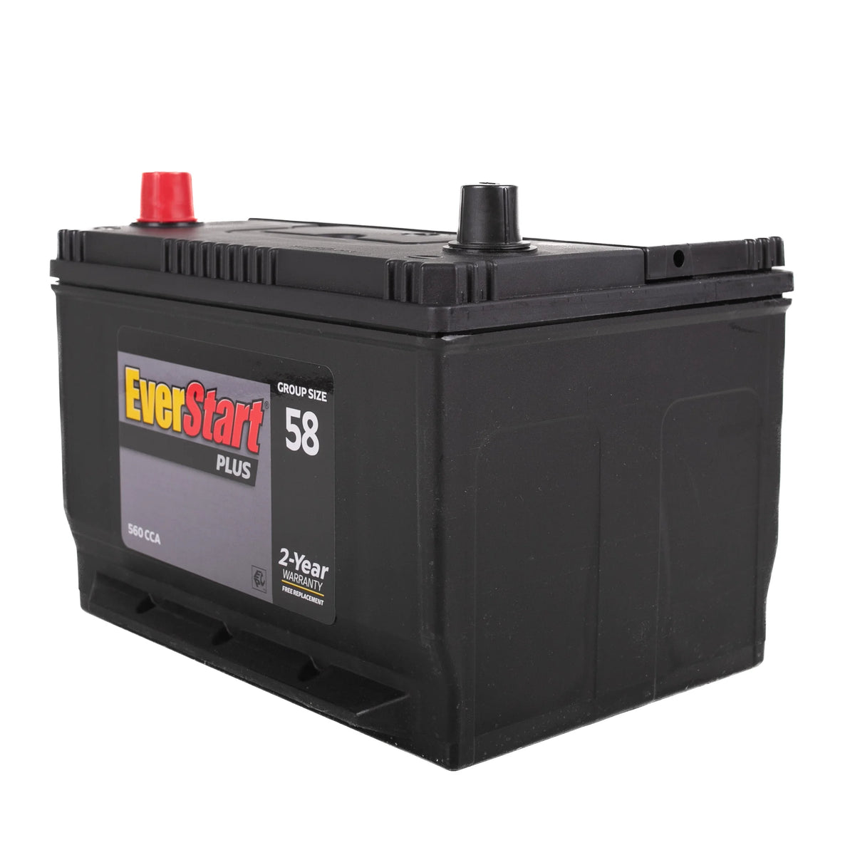 Lead Acid Automotive Battery Group Size 58 12 Volt 550 CCA D33646