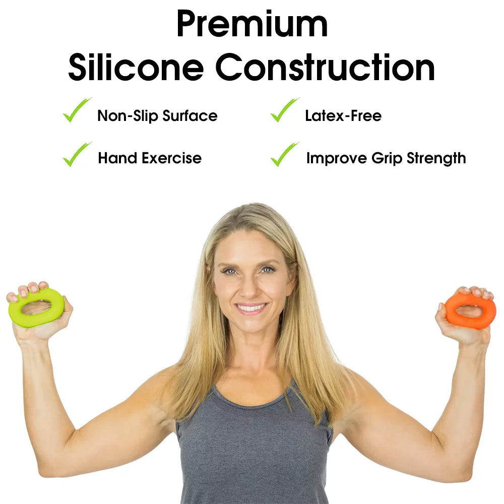 Hand Grip Strengthener Finger Exerciser Set of 6 A4435