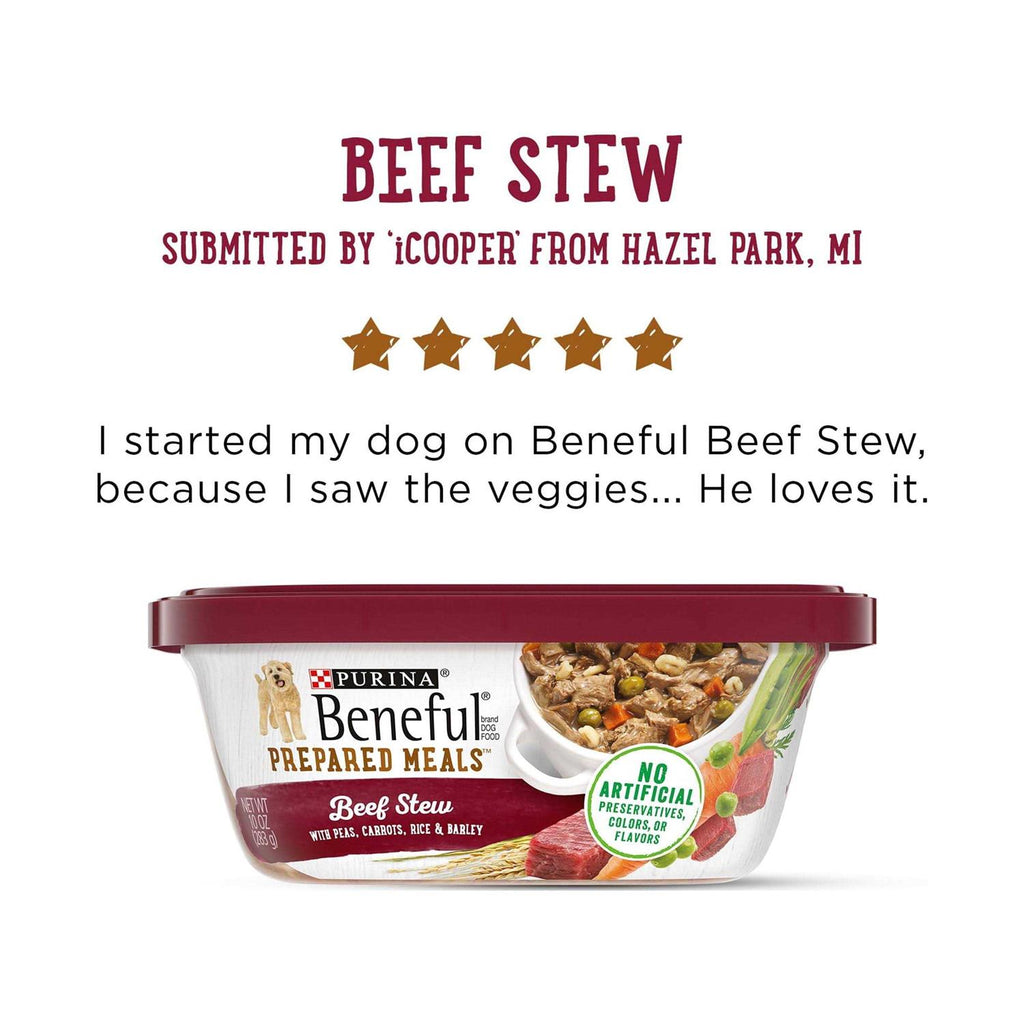 Beef Stew Dog Food Q7347