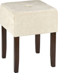 Brown Backless Vanity Stool S733