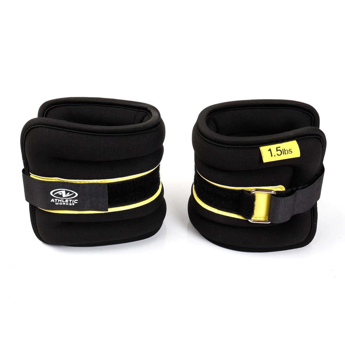 5lb Pair Ankle & Wrist Weights 2.5LBS Adjustable Strap H5864
