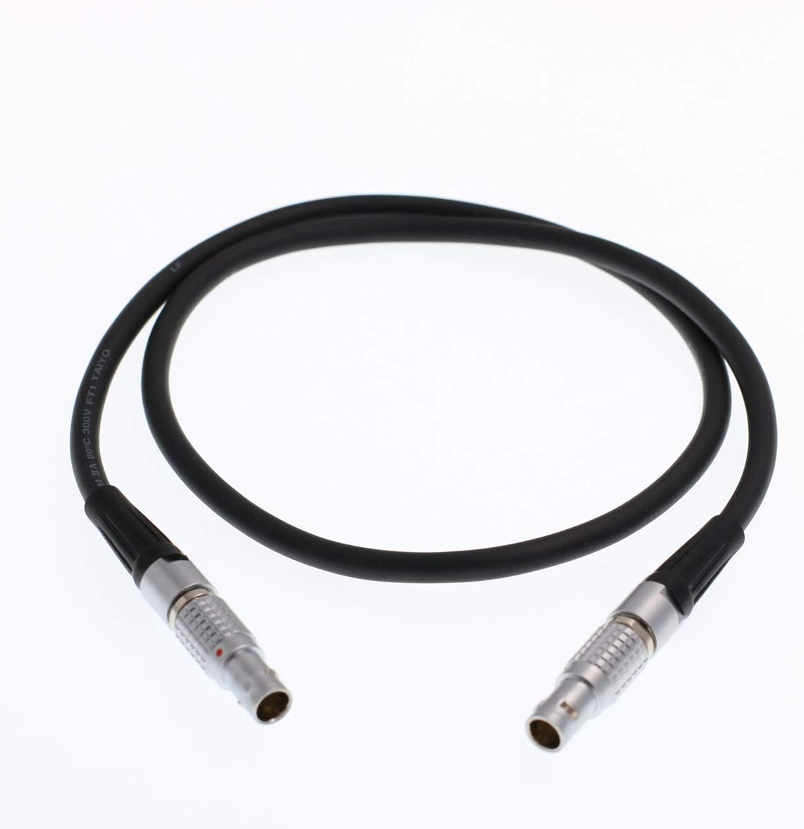 2 Pin Right Angle to 2 Pin Straight Plug Power Cable Pack of 2 B81185