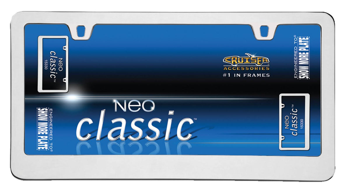Chrome License Plate Frame J8884