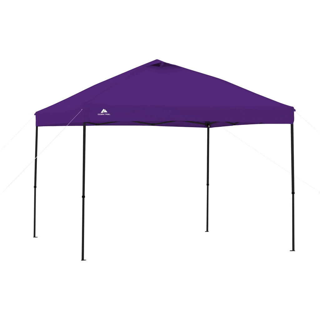 10 ft x 10 ft White Instant Canopy A4818