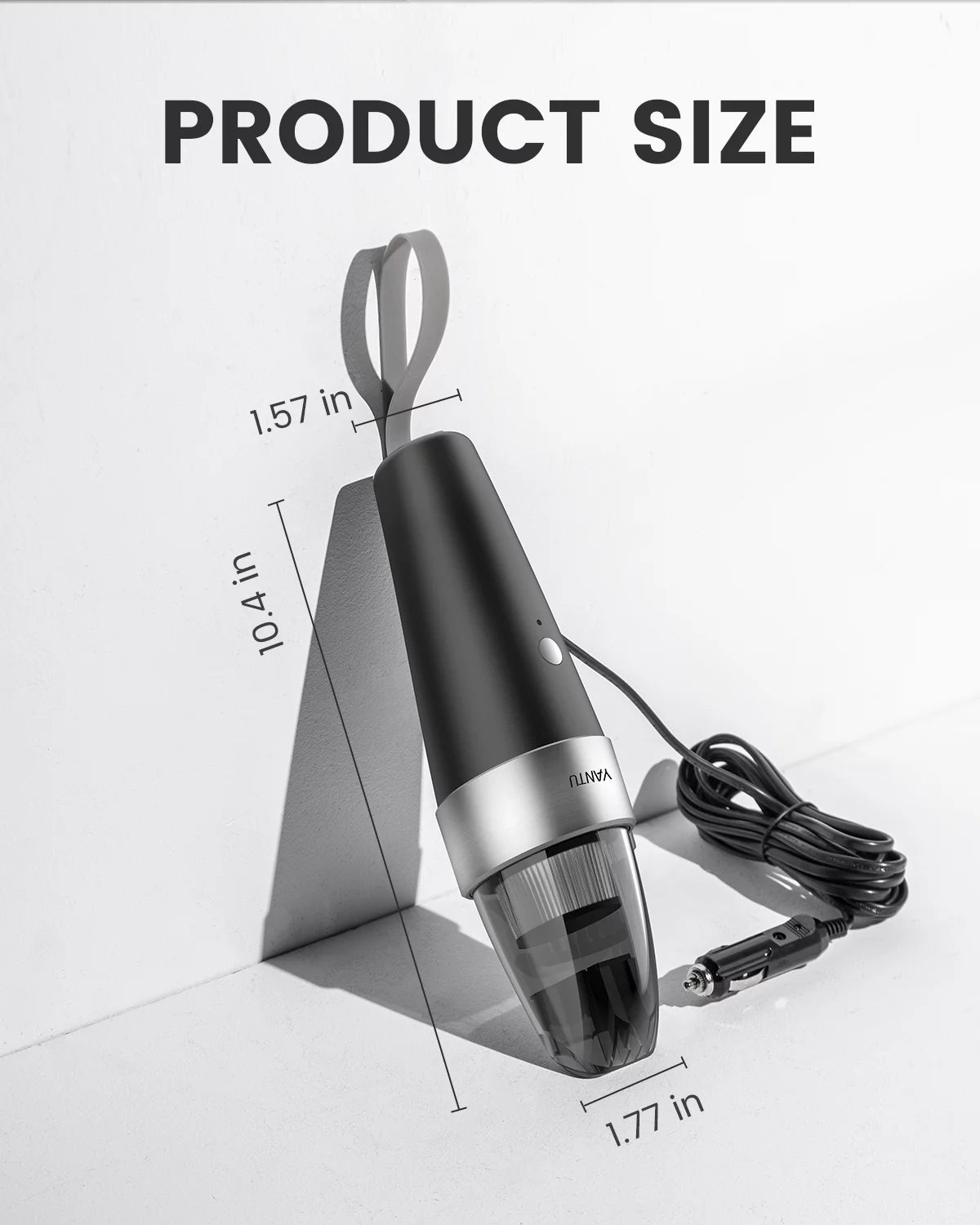 Car Vacuum Cleaner 6000PA 12V Handheld Wet/Dry J68732