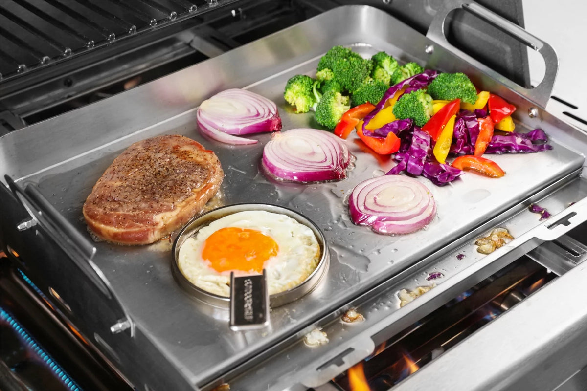 17 x 13 Flat Top Grill with Removable Grease Tray W64187