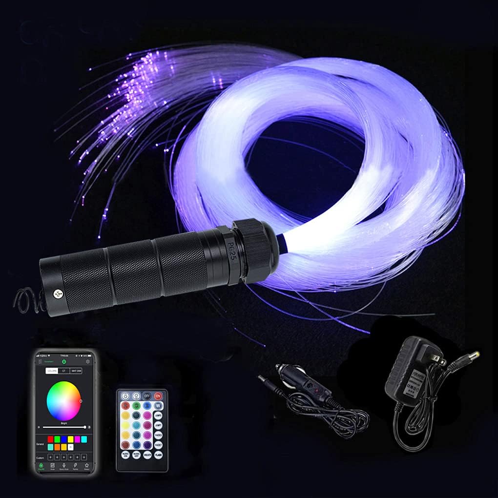 6W Bluetooth RGBW Fiber Optic Star Ceiling Kit with Remote E363337