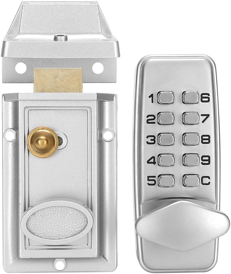 Waterproof Digital Electronic Keyless Door Lock Deadbolt Pack of 2 T192