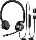 USB Headset with Microphone Wired Computer Headset G637