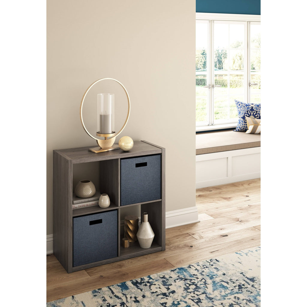 Bleached Brown Cube Bookcase M147