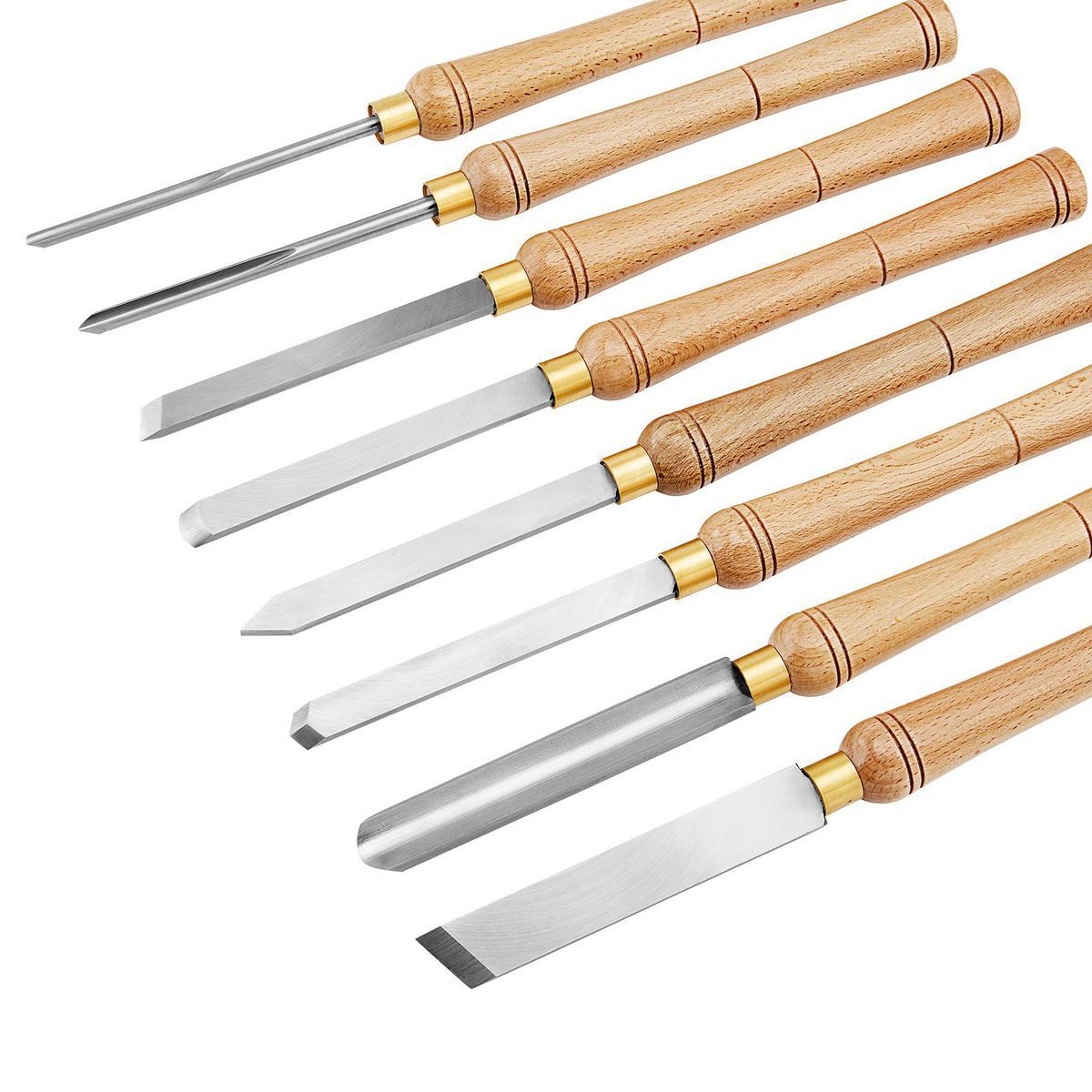 Wood Lathe Chisel Set, 8-Piece G7278