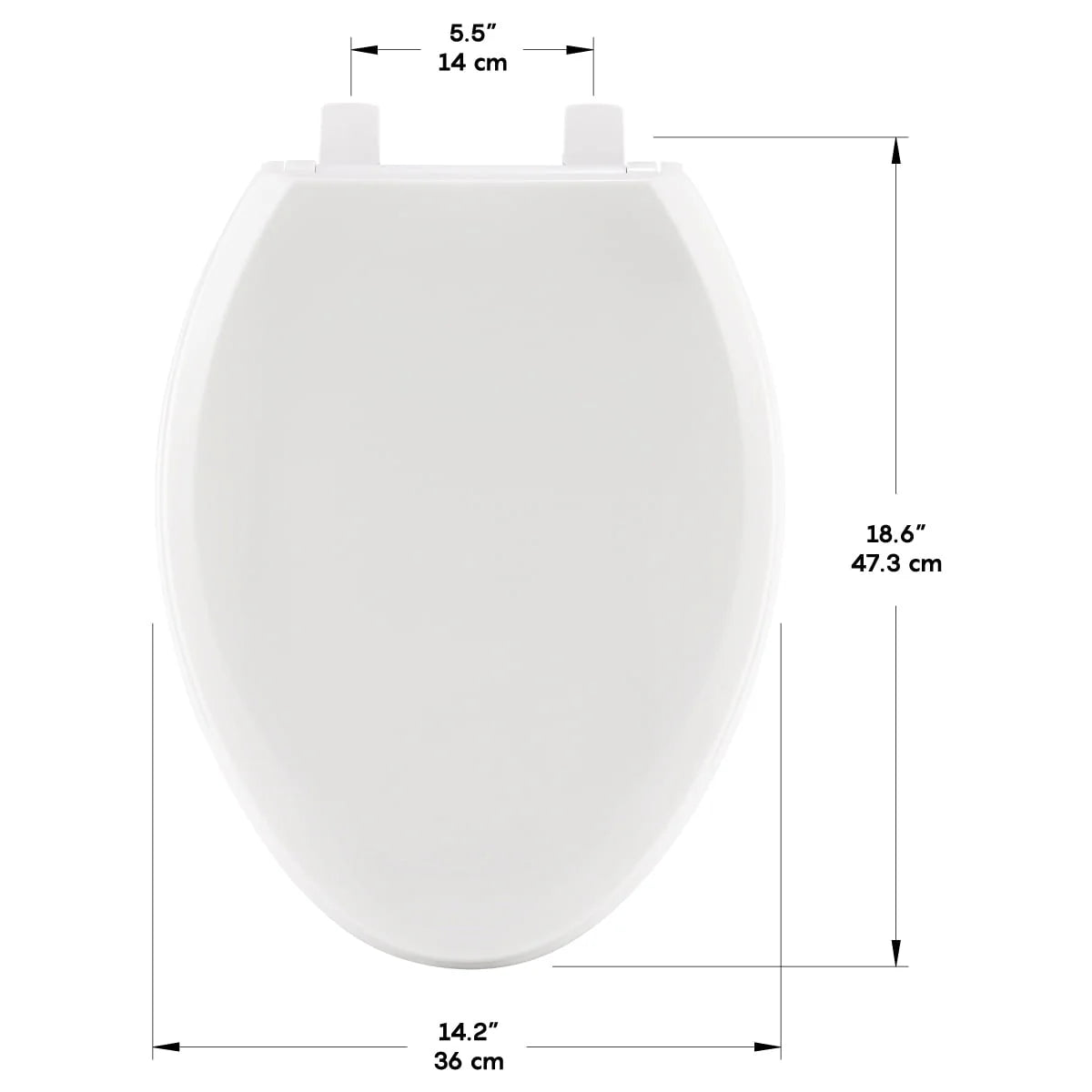 Soft Close Elongated Toilet Seat J754722