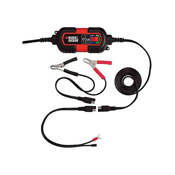 Black Auto/Indoor Battery Charger V619586