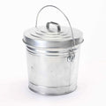 Galvanized Steel Seed Can with Lid A271339