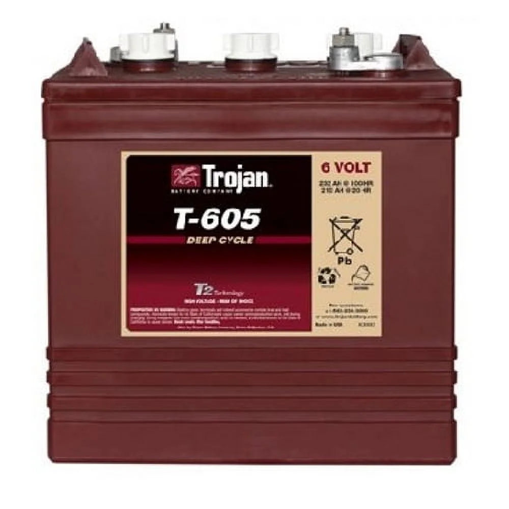6 Volt 210 AH Deep Cycle Battery 2 Pack F6716