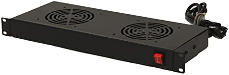 1U Rack Cabinet Mounted Server Cooling System with 2 Fans G801