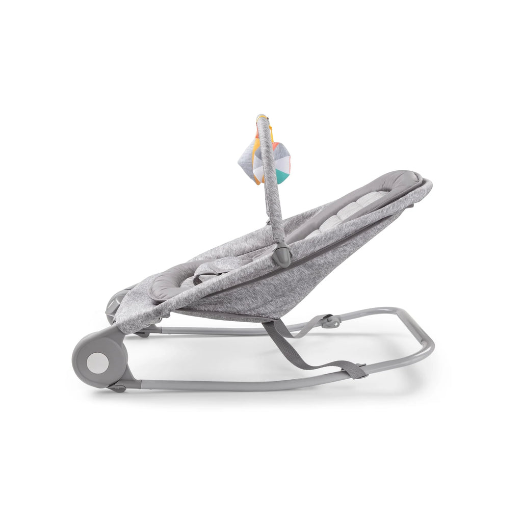 2-in-1 Baby Bouncer & Rocker, Light Gray Tweed U967