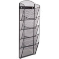 Onyx Mesh Magazine Wall Rack H514521