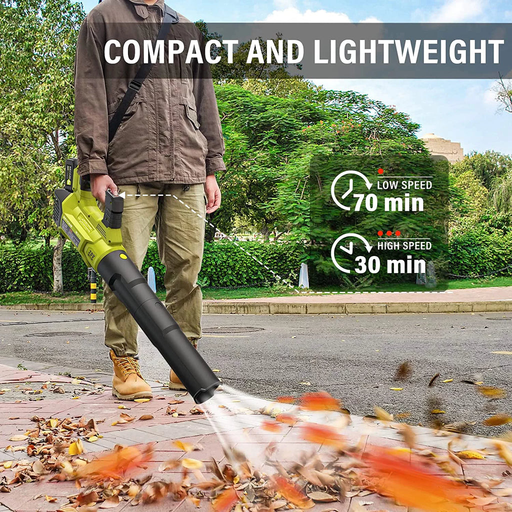 580CFM 20V Cordless Leaf Blower with 4.0Ah Battery & Charger S90360