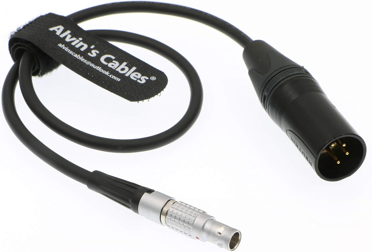 XLR 4 Pin Male to 2 Pin Male Cable C5288